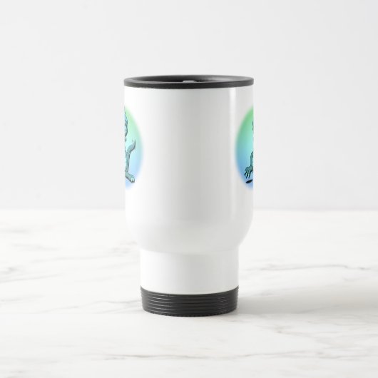 Dragon Design Travel Mug dansen Reisbeker (Center)