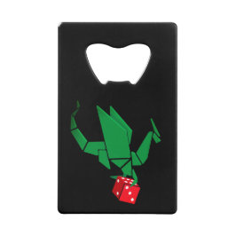 Dragon Dice Bottle Open Creditkaart Flessenopener