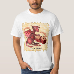 Dragon Dobbelstenen  T-shirt