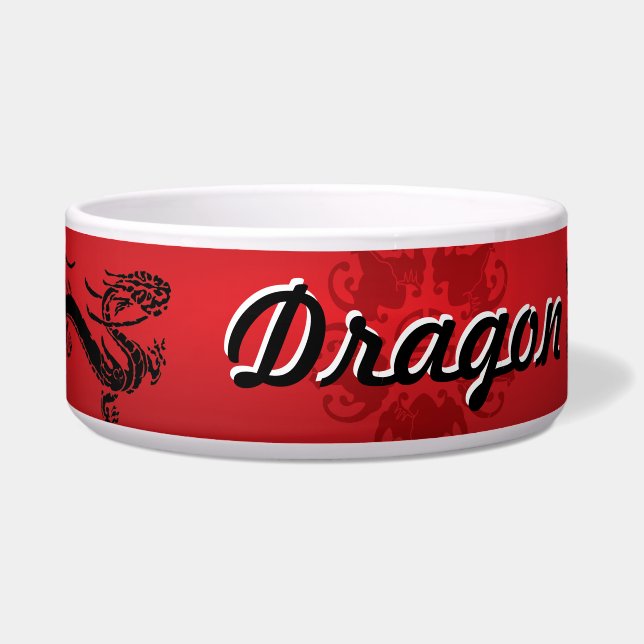 Dragon Dog Bowl Voerbakje (Voorkant)