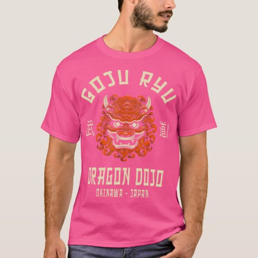 Dragon Dojo Goju Ryu Karate T-shirt (Voorkant)