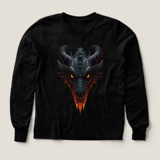 Dragon Dominion – Luxe Power Dragon Zwarte T-Shirt