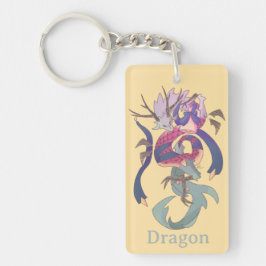 Dragon, draak sleutelhanger