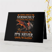 Dragon draak sternese cadeautjes voor mannen vrouw kaart (Gele Bloem)