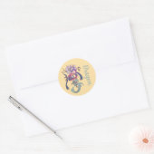 Dragon, draak sticker (Envelop)