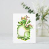 Dragon, Drachen, dragão, dragón Briefkaart (Staand voorkant)