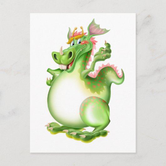 Dragon, Drachen, dragão, dragón Briefkaart (Voorkant)