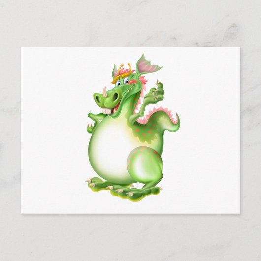 Dragon, Drachen, dragão, dragón Briefkaart (Voorkant)