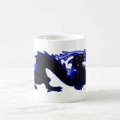 Dragon Dragon Black en Blue Magische Mok (Center)