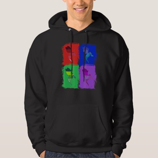 dragon dragons Pop art Hoodie (Voorkant)
