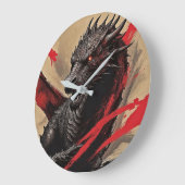 Dragon Dreamscape Wall Clock Grote Klok (Hoek)