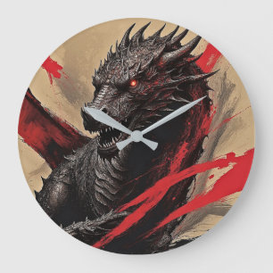 Dragon Dreamscape Wall Clock Grote Klok