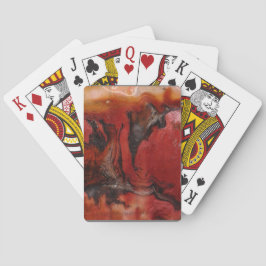 Dragon Dreamweaver - Abstract geschilderde draak t Pokerkaarten