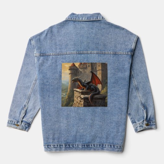 Dragon Drive Denim Jacket (Achterkant)