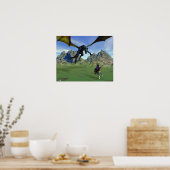 Dragon Duel Poster (Keuken)