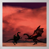 Dragon Duel Poster (Voorkant)