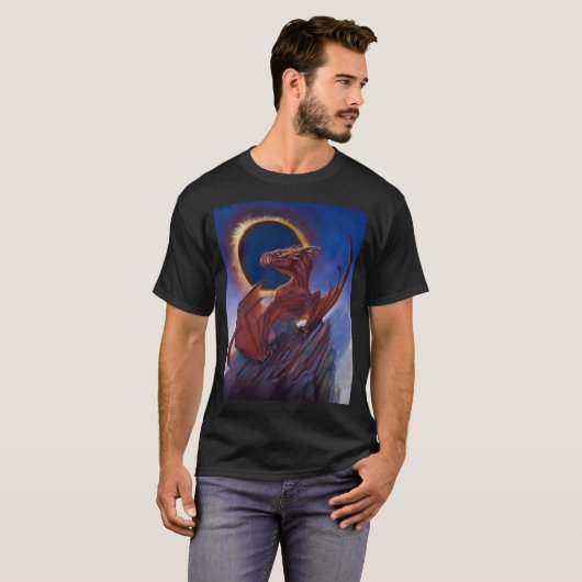 Dragon Eclipse T-shirt (Voorkant volledig)