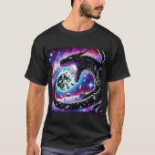 Dragon eet planeet t-shirt (Voorkant)