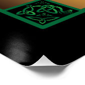 Dragon Egg Celtic Cross Perfect Poster (Hoek)