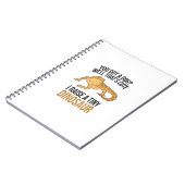 Dragon Eigenaar van Dragon Bearded Dragon Pet Bear Notitieboek (Linkerzijde)