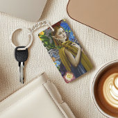 Dragon Elf Bloemtuin Sleutelhanger