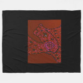 Dragon Emperor Fleece Deken (Voorkant (Horizontaal))