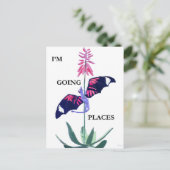 Dragon en Cactus Briefkaart (Staand voorkant)