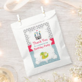 Dragon en Castle Birthday Party Bedankzakje (Geknipt)