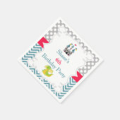 Dragon en Castle Birthday Party Servet (Hoek)