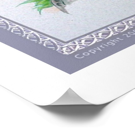 Dragon en de Raven Poster (Hoek)