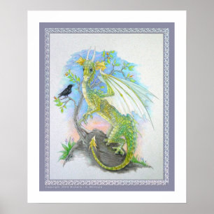 Dragon en de Raven Poster