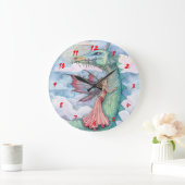Dragon en Fairy Girls Wall Clock Grote Klok (Huis)