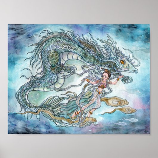 Dragon en Goddess Poster (Voorkant)