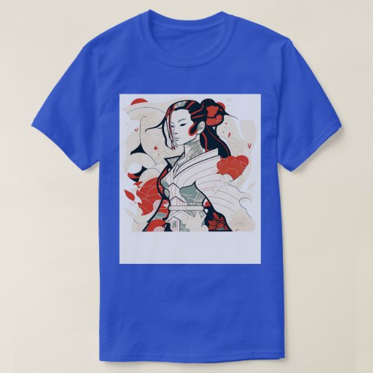 Dragon en het meisje t-shirt (Design voorkant)