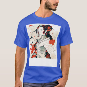 Dragon en het meisje t-shirt