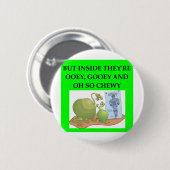 DRAGON en Knight Ronde Button 5,7 Cm (Voorkant /achterkant)