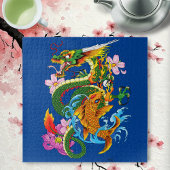 Dragon en Koi Legpuzzel