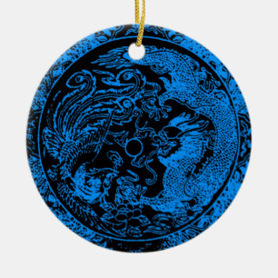 Dragon en Phoenix Ornament