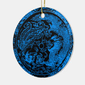 Dragon en Phoenix Ornament (Links)