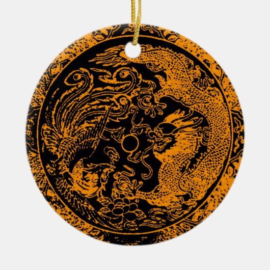 Dragon en Phoenix Ornament (Voorkant)