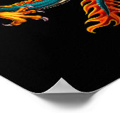 Dragon en Phoenix Poster (Hoek)