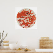 Dragon en Phoenix Print (Keuken)