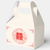 Dragon en Phoenix rood chinese bruiloft Bedankdoosjes (Voorkant)