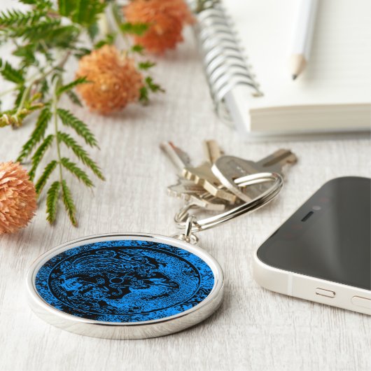 Dragon en Phoenix Sleutelhanger (Zijkant)