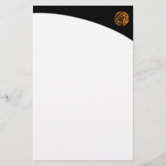 Dragon en Phoenix Stationery Briefpapier (Voorkant)