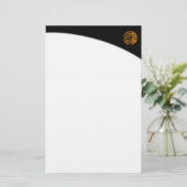 Dragon en Phoenix Stationery Briefpapier (Staand voorkant)