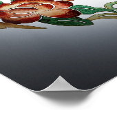 Dragon en Phoenix Stencil Poster (Hoek)