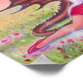 Dragon en prinses "Poppy and Polly" van Renee Poster (Hoek)