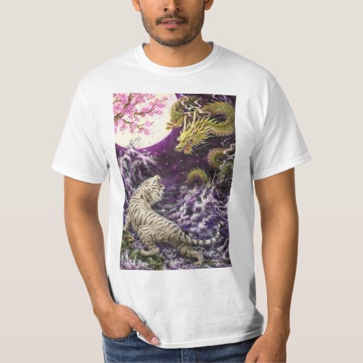 Dragon en Tiger T-shirt (Voorkant)