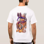 Dragon en Tiger Yin Yang T-shirt (Achterkant)